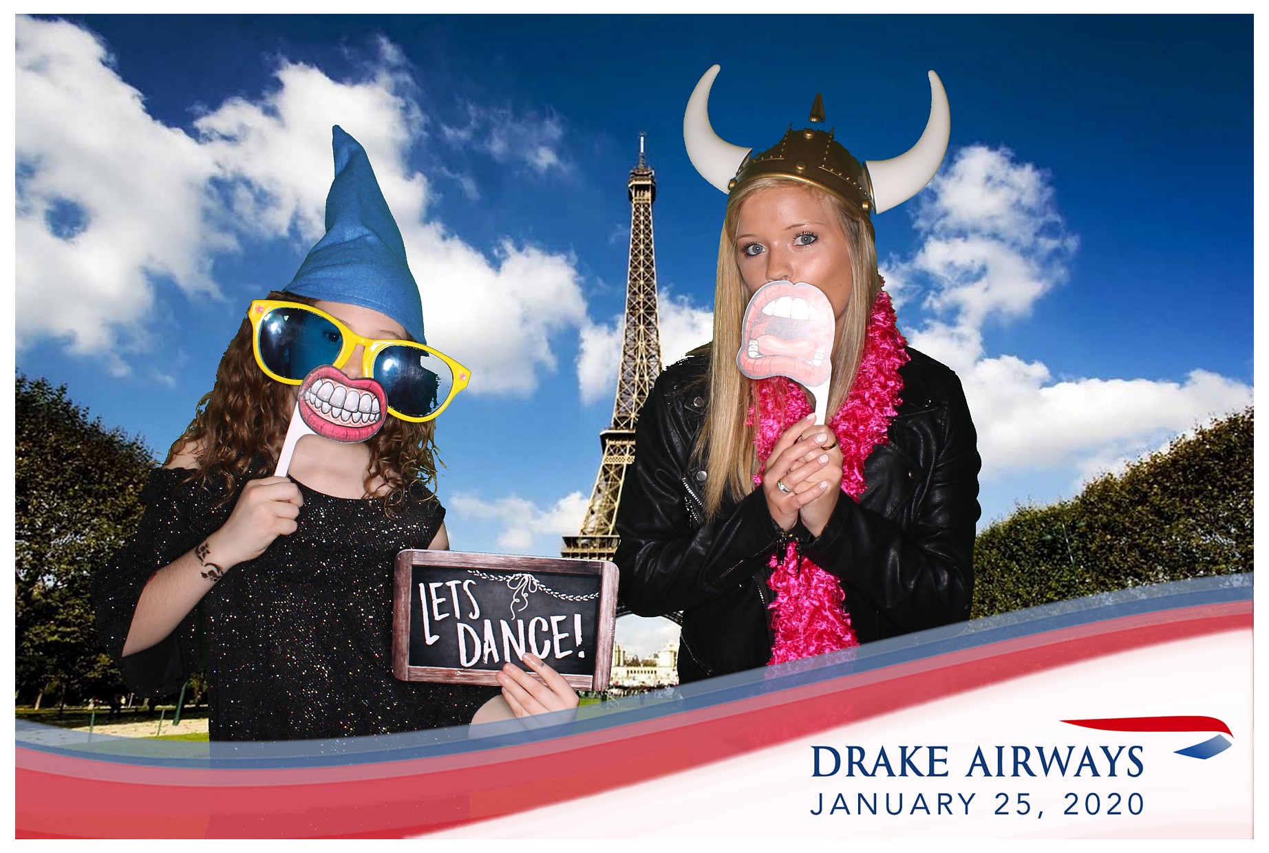 Drake Airways | View more photos from the event at gallery.photoboothcincy.com/u/PhotoBoothCincy/Drake-Airways